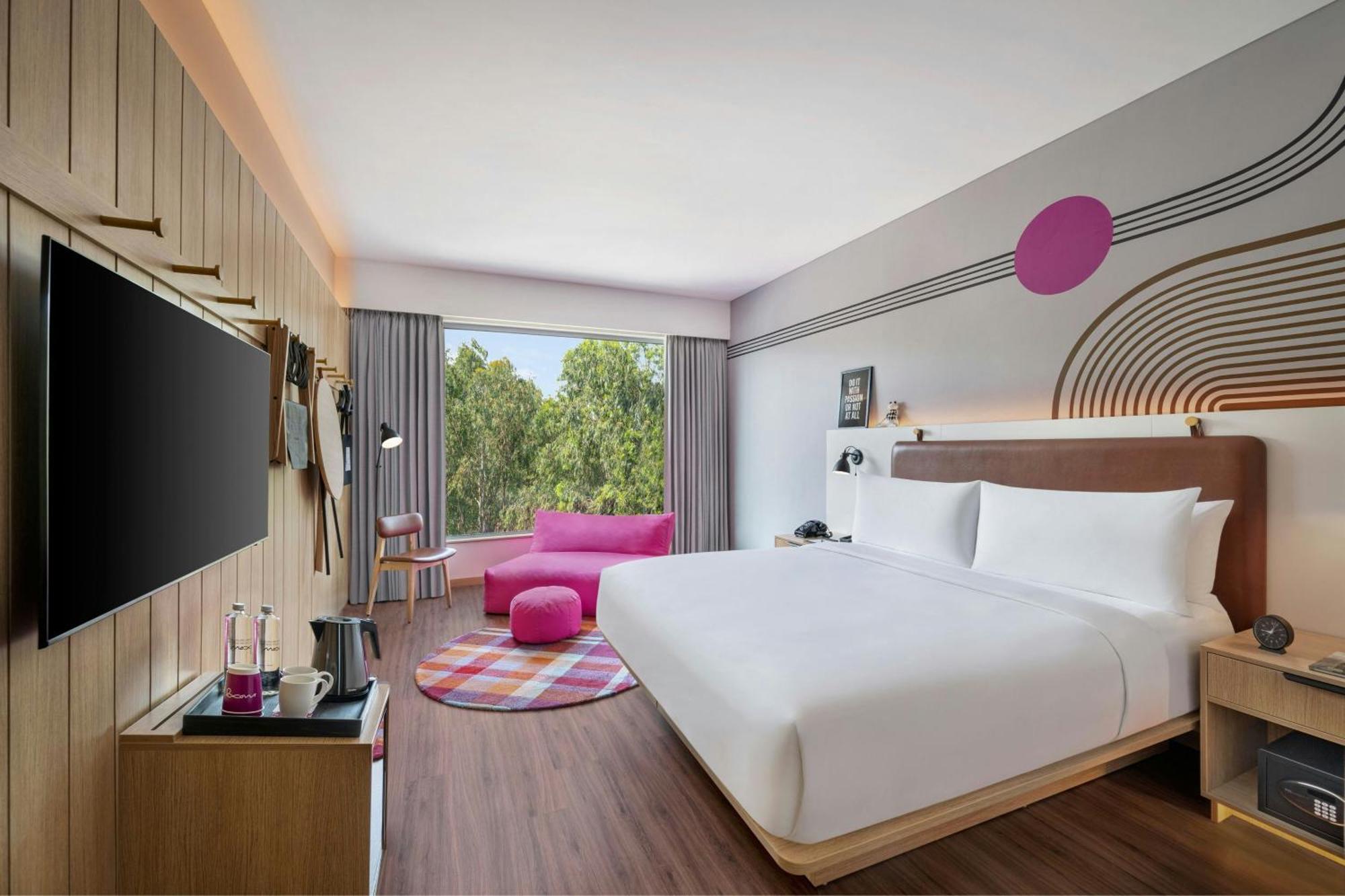Moxy Bengaluru Airport Prestige Tech Cloud Hotell Devanahalli Exteriör bild