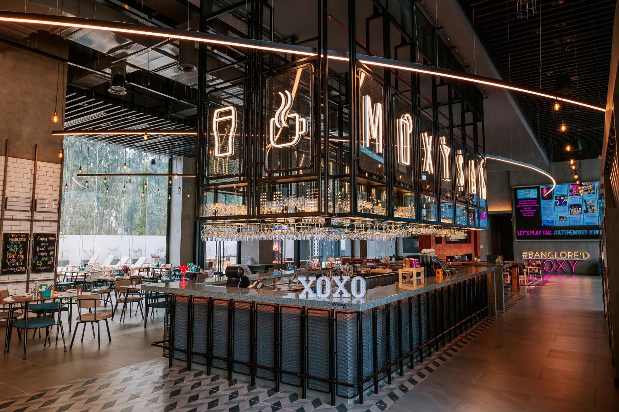 Moxy Bengaluru Airport Prestige Tech Cloud Hotell Devanahalli Exteriör bild