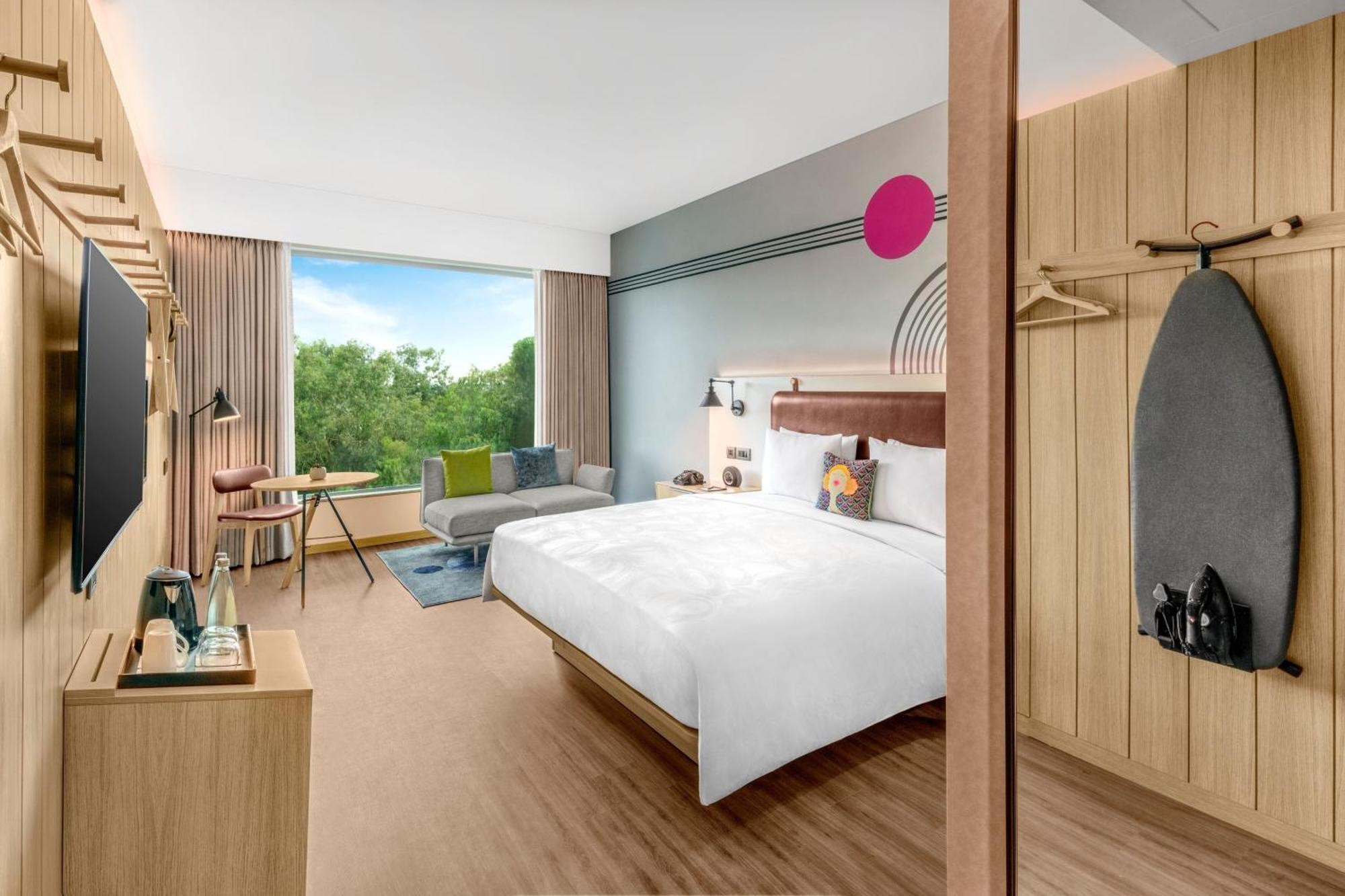Moxy Bengaluru Airport Prestige Tech Cloud Hotell Devanahalli Exteriör bild